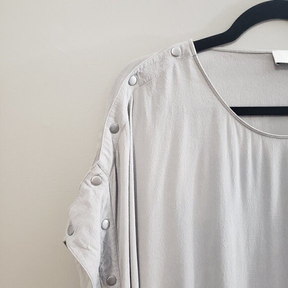 Aritzia Wilfred Free Aamito Snap Dress Sz M - Picture 4 of 9